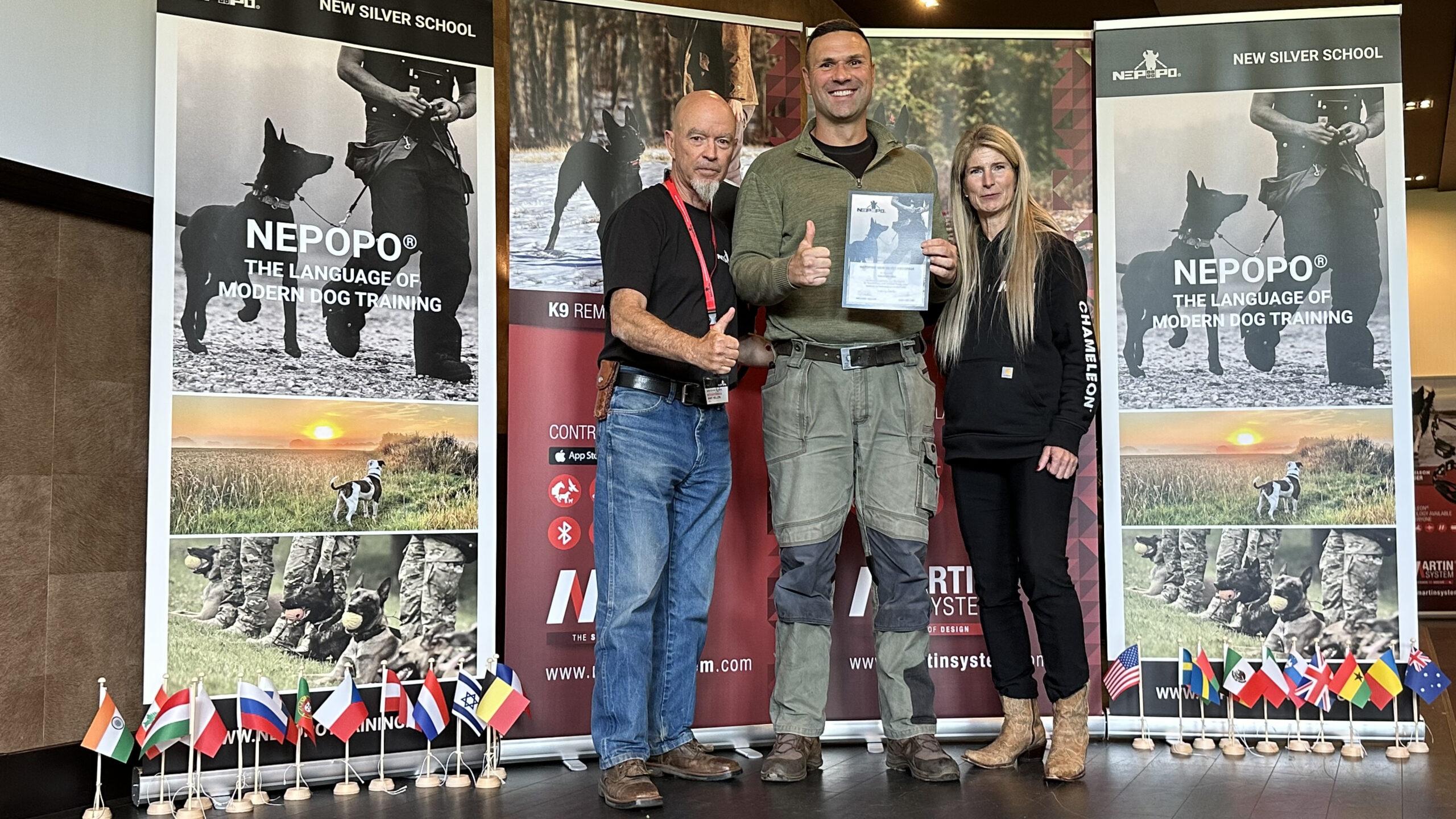 Mario mit Michael und Bart